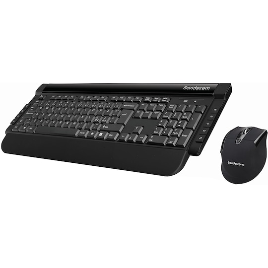 Sandstrøm trådløst tastatur og mus