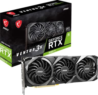 MSI GeForce RTX3060Ti VENTUS 3X OC 8GB-grafikkort