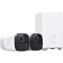 Eufy Cam 2 Pro 2-pakk+Eufy Security HomeBase 2 smart overvåkningssett