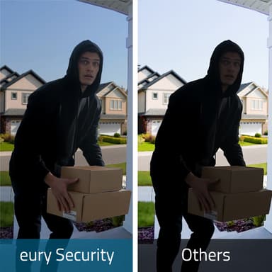Eufy 2K Video Doorbell ringeklokke + Eufy Security HomeBase 2 gateway