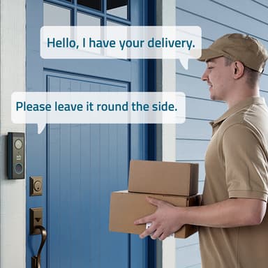 Eufy 2K Video Doorbell ringeklokke + Eufy Security HomeBase 2 gateway