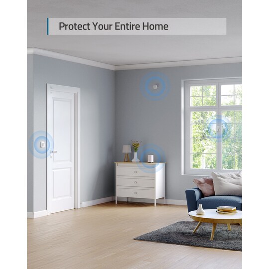 Eufy Home Alarm sensorsett i 5 deler