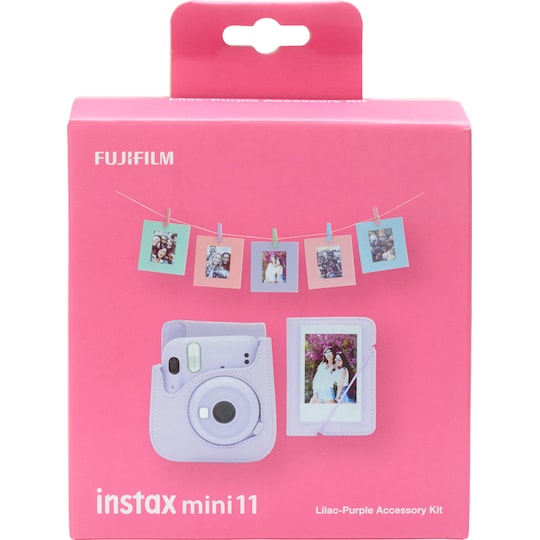 Fujifilm Instax Mini 11 tilbehørssett (lilla)