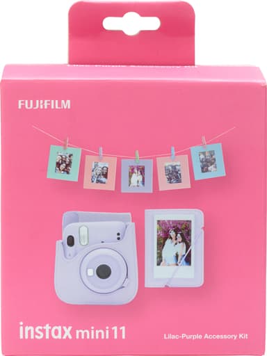 Fujifilm Instax Mini 11 tilbehørssett (lilla)
