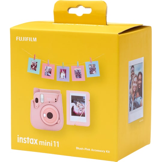 Fujifilm Instax Mini 11 tilbehørssett (rosa)