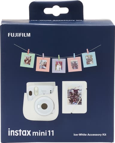 Fujifilm Instax Mini 11 tilbehørssett (hvit)