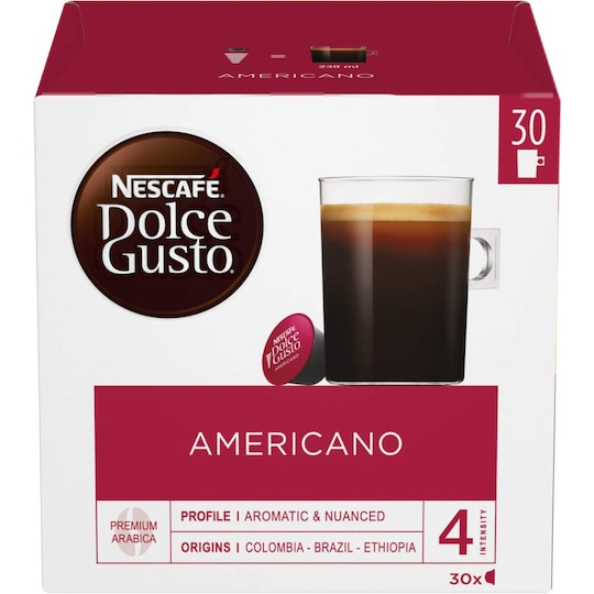 NESCAFÉ® Dolce Gusto® Americano Loyalty Pack kaffekapsler 12461554