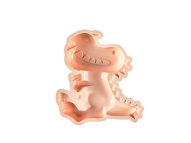 Funktion dinosaur kakeform 17,5 x 16 x 4 cm mørk rosa