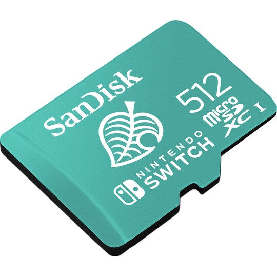 SanDisk 512GB microSDXC minnekort for Nintendo Switch