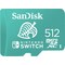 SanDisk 512GB microSDXC minnekort for Nintendo Switch