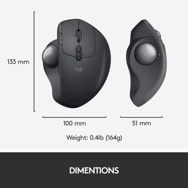 Logitech MX Ergo trådløs trackball-mus