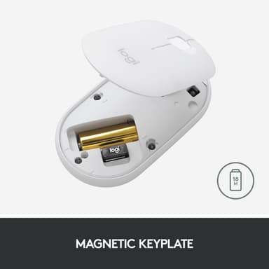 Logitech Pebble M350 trådløs datamus (grafitt)