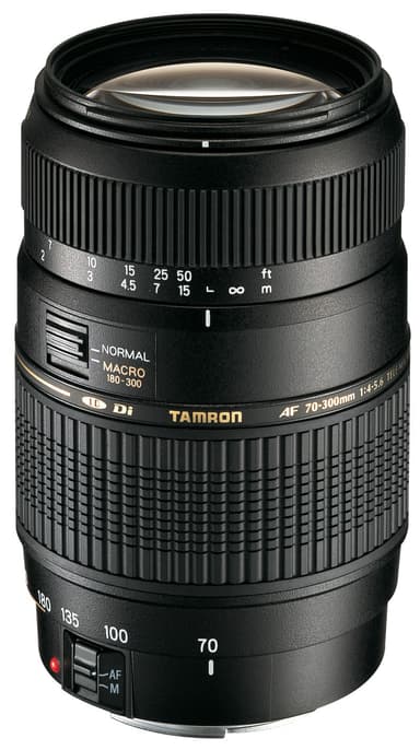 Tamron 70-300mm Di telezoom-objektiv for Nikon - Elkjøp