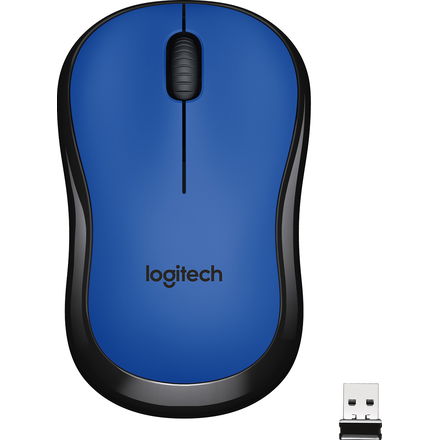 Logitech M220 Silent trådløs mus (blå)
