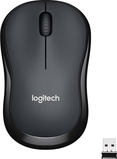 Logitech M220 Silent trådløs mus (sort)