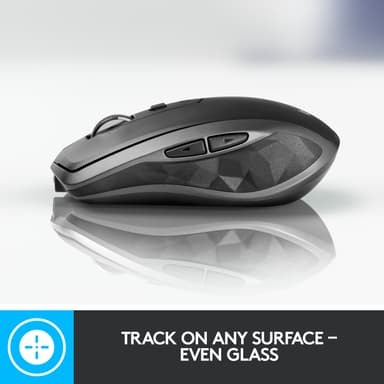 Logitech MX Anywhere 2S trådløs Bluetooth mus (grafitt)
