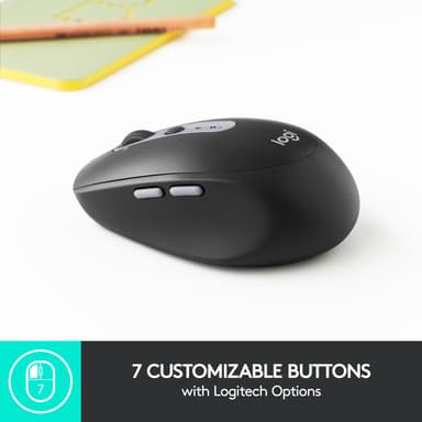 Logitech M590 Multi-Device Silent trådløs mus (grafitt)