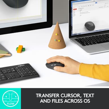 Logitech M590 Multi-Device Silent trådløs mus (grafitt)
