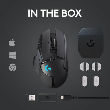Logitech G502 Lightspeed trådløs gamingmus
