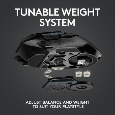 Logitech G502 Lightspeed trådløs gamingmus