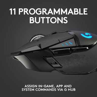 Logitech G502 Lightspeed trådløs gamingmus