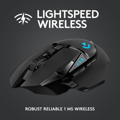 Logitech G502 Lightspeed trådløs gamingmus