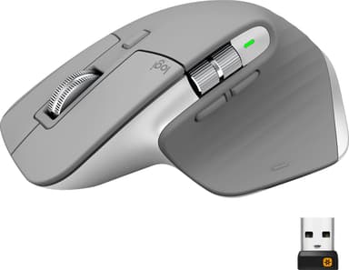 Logitech MX Master 3 trådløs datamus (grå)