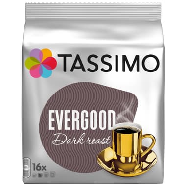 Tassimo Evergood Mørkbrent TAS4031570 kapsler