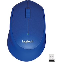 Logitech M330 Silent Plus trådløs mus (blå)