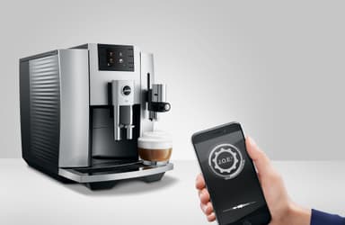 Jura E8 kaffemaskin JUR15336 (moonlight silver)