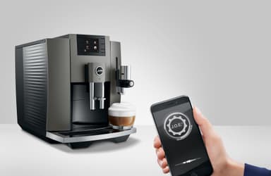 Jura E8 kaffemaskin JUR15364 (mørk inox)
