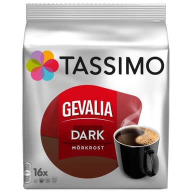 Tassimo Gevalia Mörkrost TAS4031544 kapsler