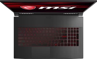 MSI GF75 Thin i5-10/8/512/1650/144Hz 17.3" bærbar gaming-PC (black)