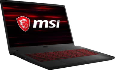 MSI GF75 Thin i5-10/8/512/1650/144Hz 17.3" bærbar gaming-PC (black)
