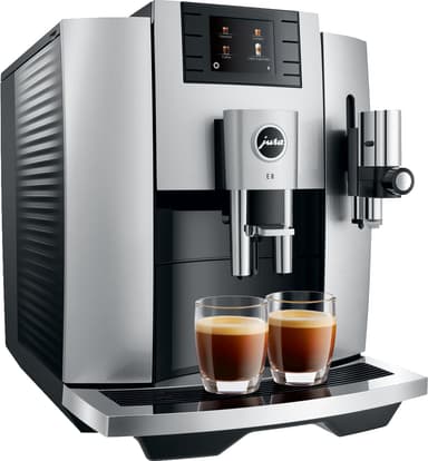 Jura E8 kaffemaskin JUR15336 (moonlight silver)