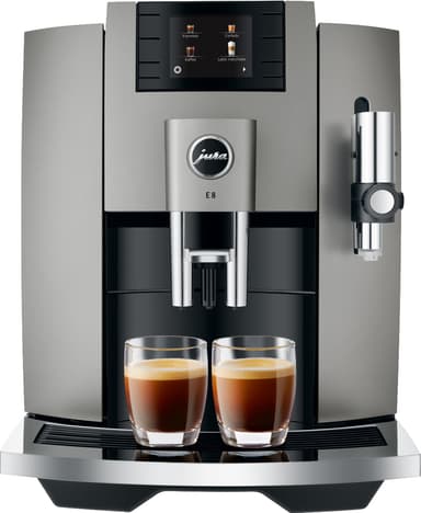Jura E8 kaffemaskin JUR15364 (mørk inox)