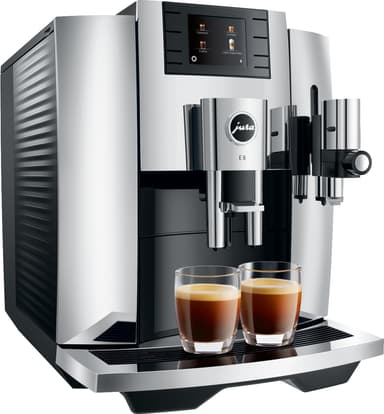 Jura E8 kaffemaskin JUR15363 (krom)