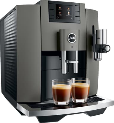 Jura E8 kaffemaskin JUR15364 (mørk inox)