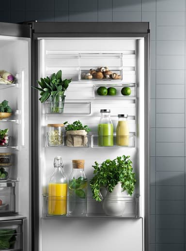 Electrolux kombiskap LNT7ME32X2 (rustfritt stål)