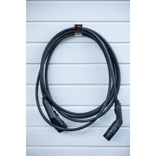 Easee U-Hook kabelholder til elbillader 90101 (sort)