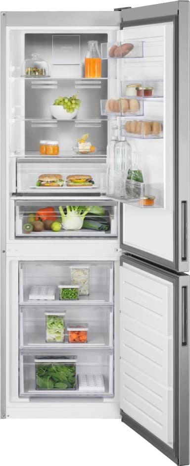Electrolux kombiskap LNT7ME32X2 (rustfritt stål)