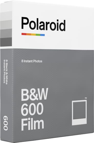 Polaroid 600 B&W sort/hvit-film