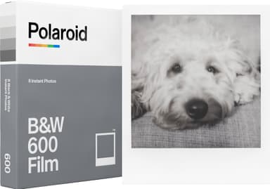 Polaroid 600 B&W sort/hvit-film