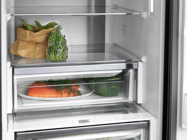 Electrolux kombiskap LNT7ME32X2 (rustfritt stål)