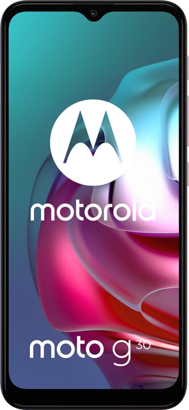 Motorola Moto G30 smarttelefon 4/128GB (pastel sky)