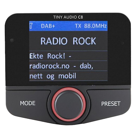 Tiny Audio C8 FM/DAB+ biladapter