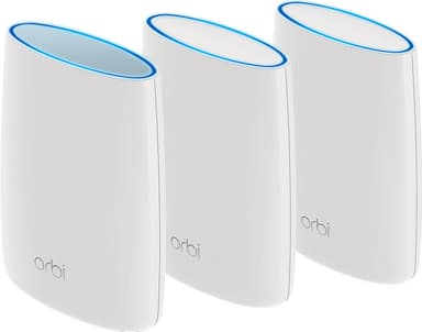 Netgear Orbi RBK53S AC3000 tri-band WiFi 3-pakning