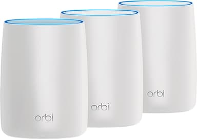 Netgear Orbi RBK53S AC3000 tri-band WiFi 3-pakning
