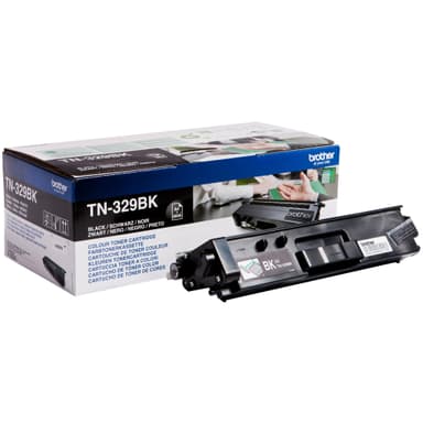 Brother toner TN-329BK Sort