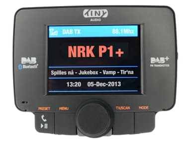 Tiny Audio C3 DAB+ Plus biladapter